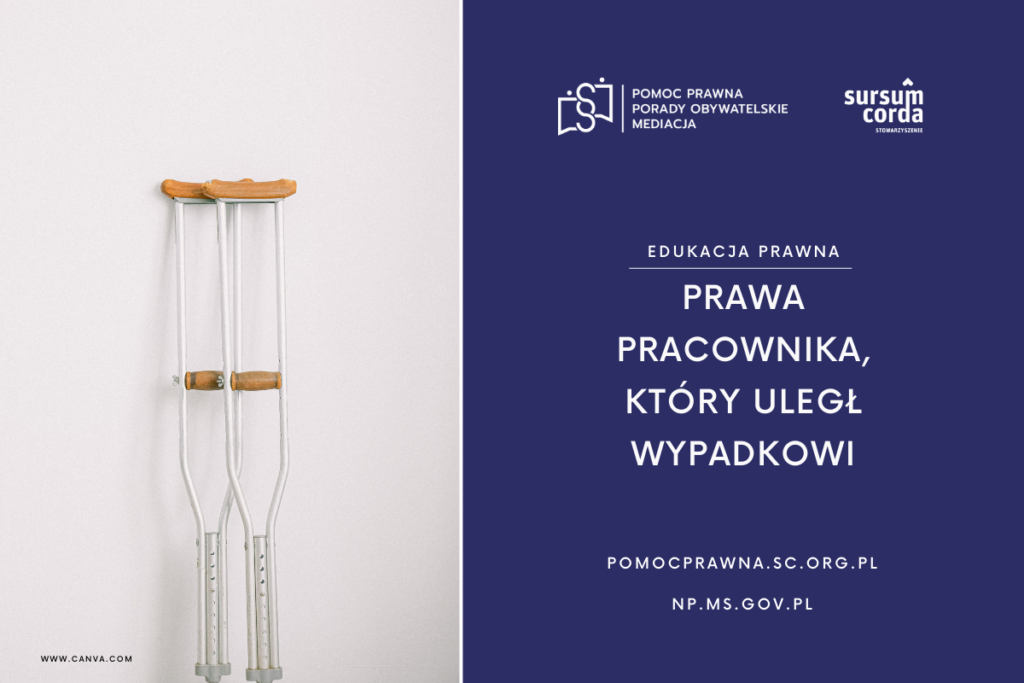 Wypadek w pracy 2023 - edukacja prawna