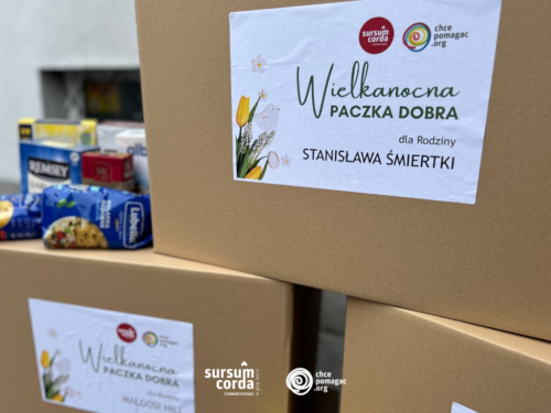 Fotorelacja z akcji Wielkanocna Paczka Dobra