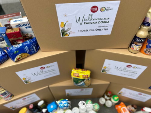 Fotorelacja z akcji Wielkanocna Paczka Dobra