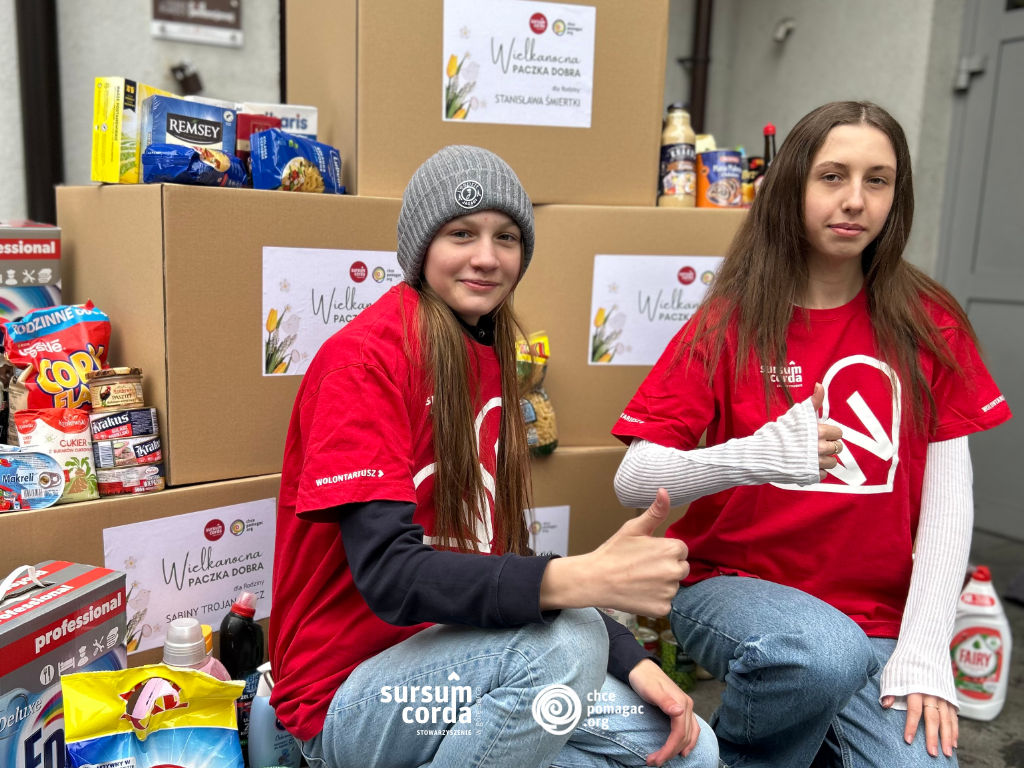 Fotorelacja z akcji Wielkanocna Paczka Dobra
