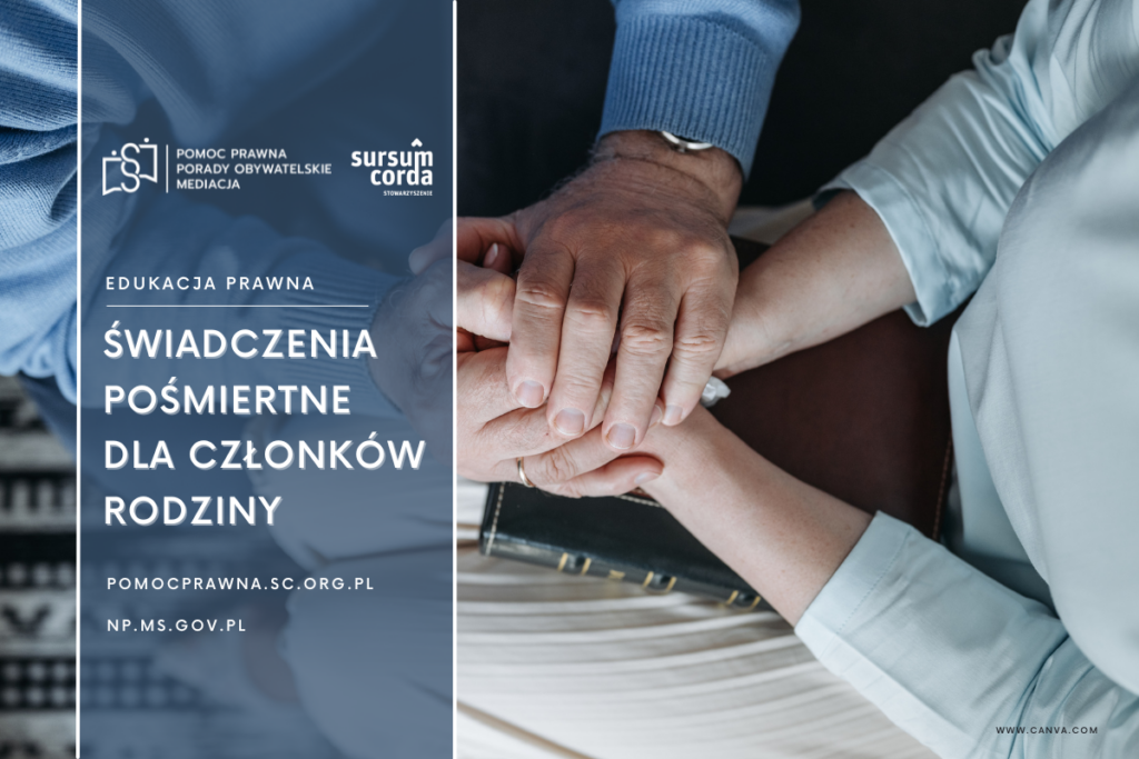 Świadczenia pośmiertne dla członków rodziny - artykuł prawny - 2023