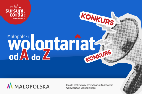 Konkurs "Małopolski wolontariat od A do Z" 2025