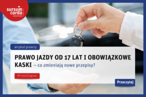 Prawo jazdy od 17 lat i obowiązkowe kaski