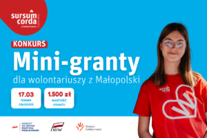 Konkursu na mini-granty dla wolontariuszy 2026