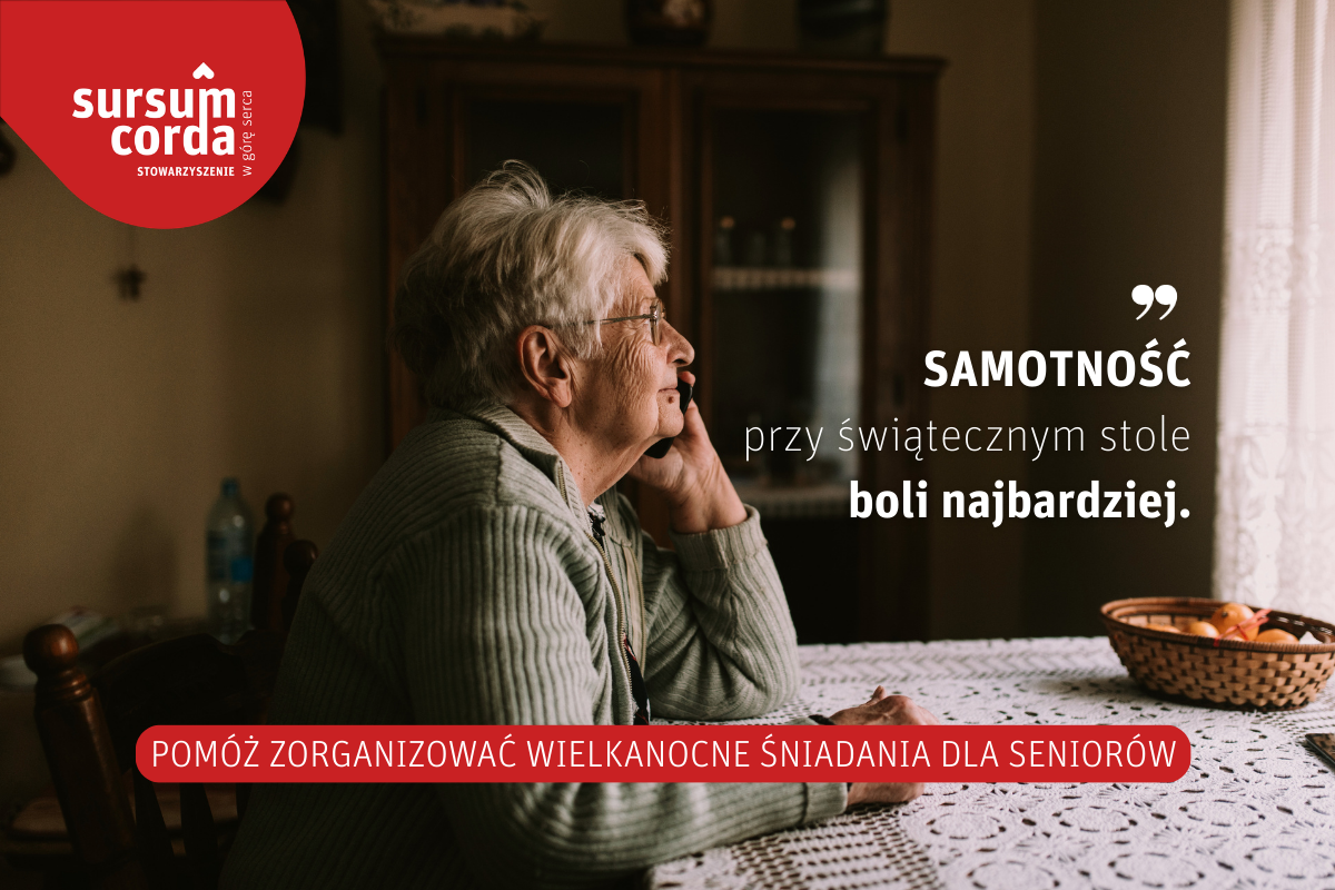 Podaruj Seniorom Wielkanoc przy wspólnym stole