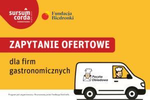 Zapytanie ofertowe dla firm gastronomicznych - Poczta Obiadowa