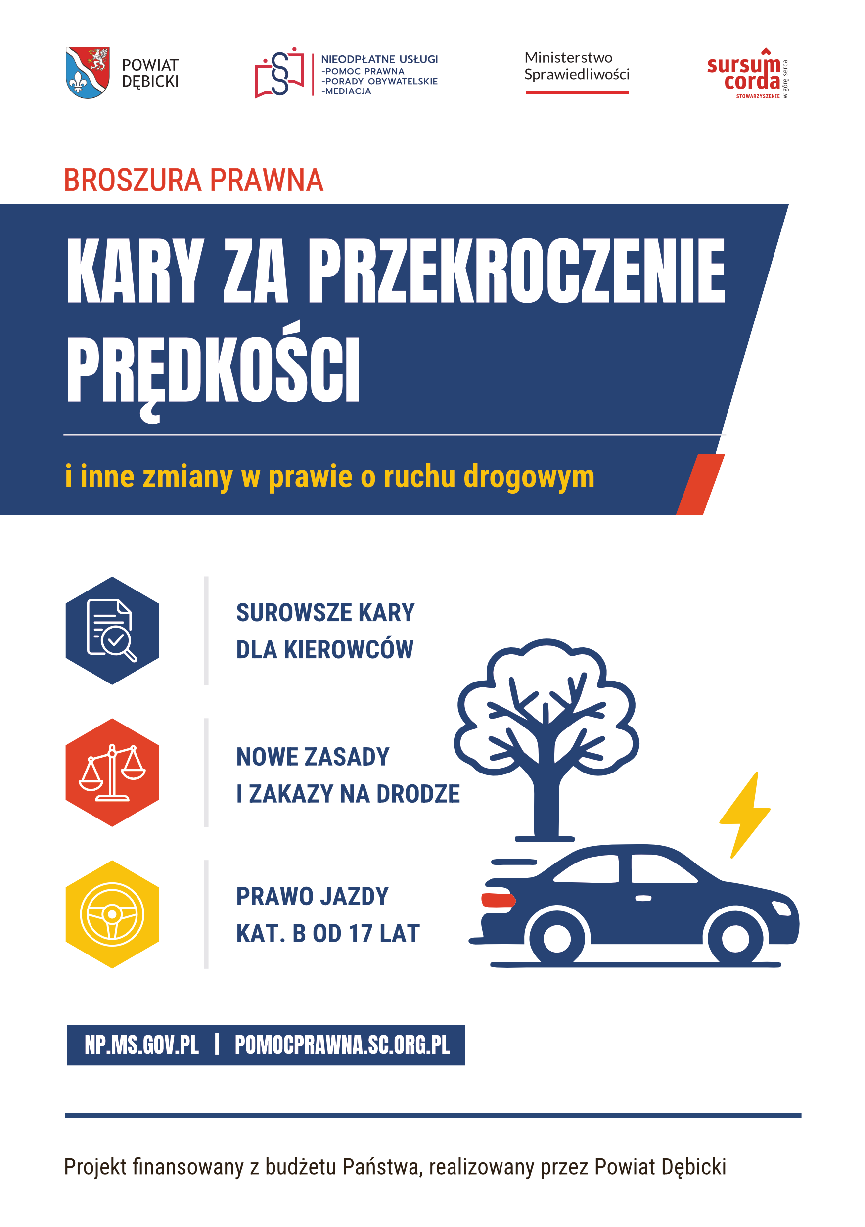 DĘBICKI - Broszura prawna - Kary za przekroczenie prędkości i inne zmiany w prawie o ruchu drogowym 2026