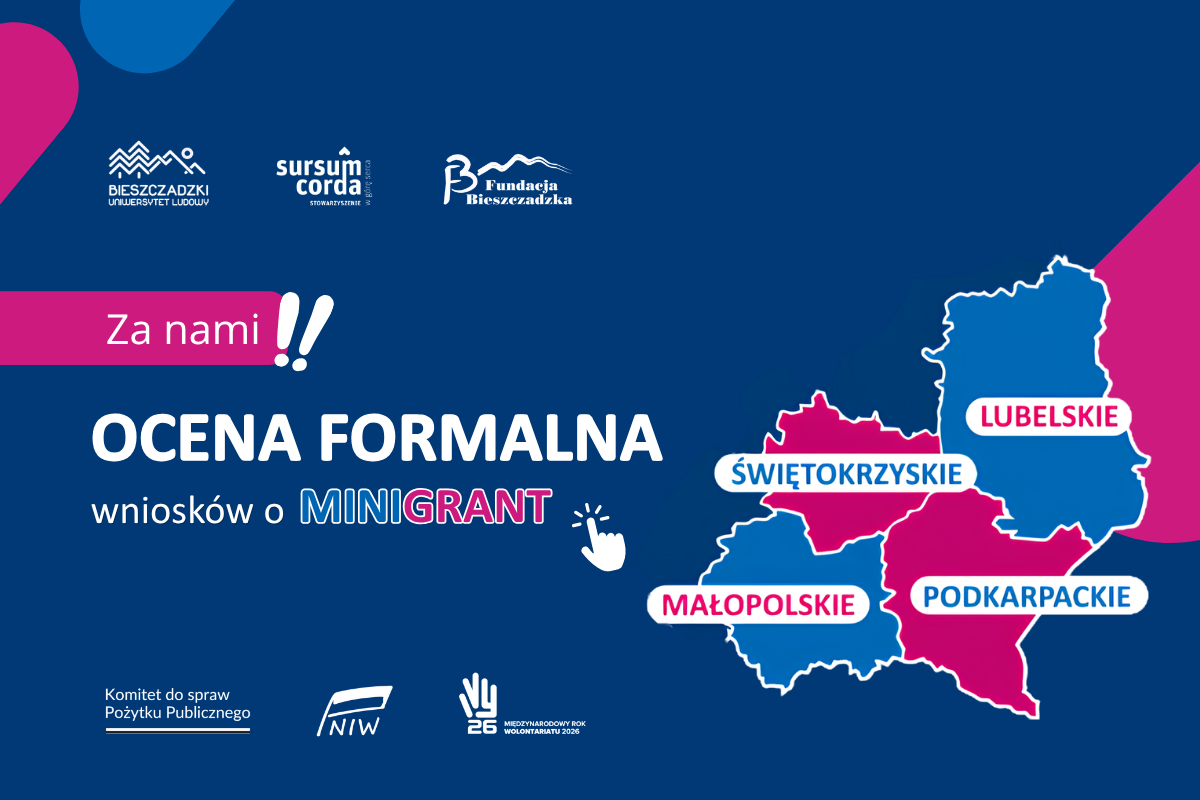 Wyniki oceny formalnej wniosków o minigrant 2026